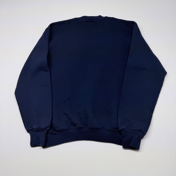 Vintage Russell Athletic Sigma Nu Sweatshirt Navy Blue Made in USA Mens Medium - Picture 2 of 10